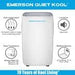 Emerson Quiet - 14000 BTU Heat/Cool Portable Air Conditioner with Wifi Controls | EAPE14RSD1