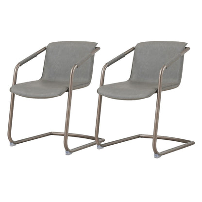 New Pacific Direct Indy PU Side Chair, (Set of 2) -  1060007-216