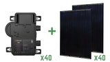 Enphase 8 kW DIY Solar Panel Kit w/ SunSpark 330W Panels + Enphase Microinverters