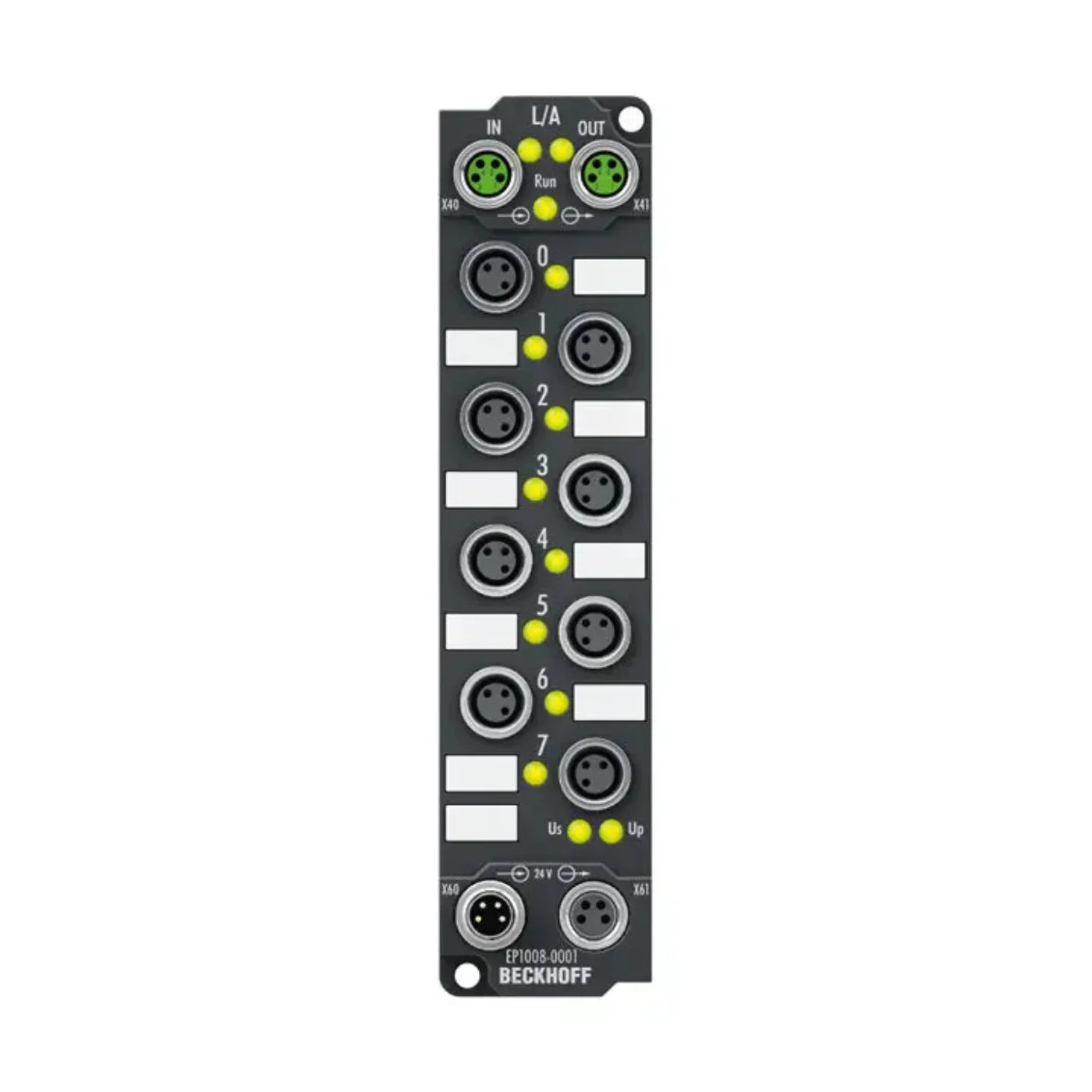 Beckhoff EtherCAT Box, 8-Channel Digital Input - EP1008-0001