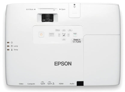 Epson PowerLite 1770W 3LCD Projector V11H362020 - V11H362020