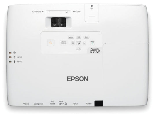 Epson PowerLite 1770W 3LCD Projector V11H362020 - V11H362020