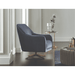 Enza Home US Vienna Swivel Armchair - 2041 - K1 - 21606 Petrol - AR:215 - 1431666