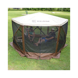 Clam Quick Set Escape Sky Screen Portable Gazebo, Wind and Sun Panels, Rain Fly - 149210