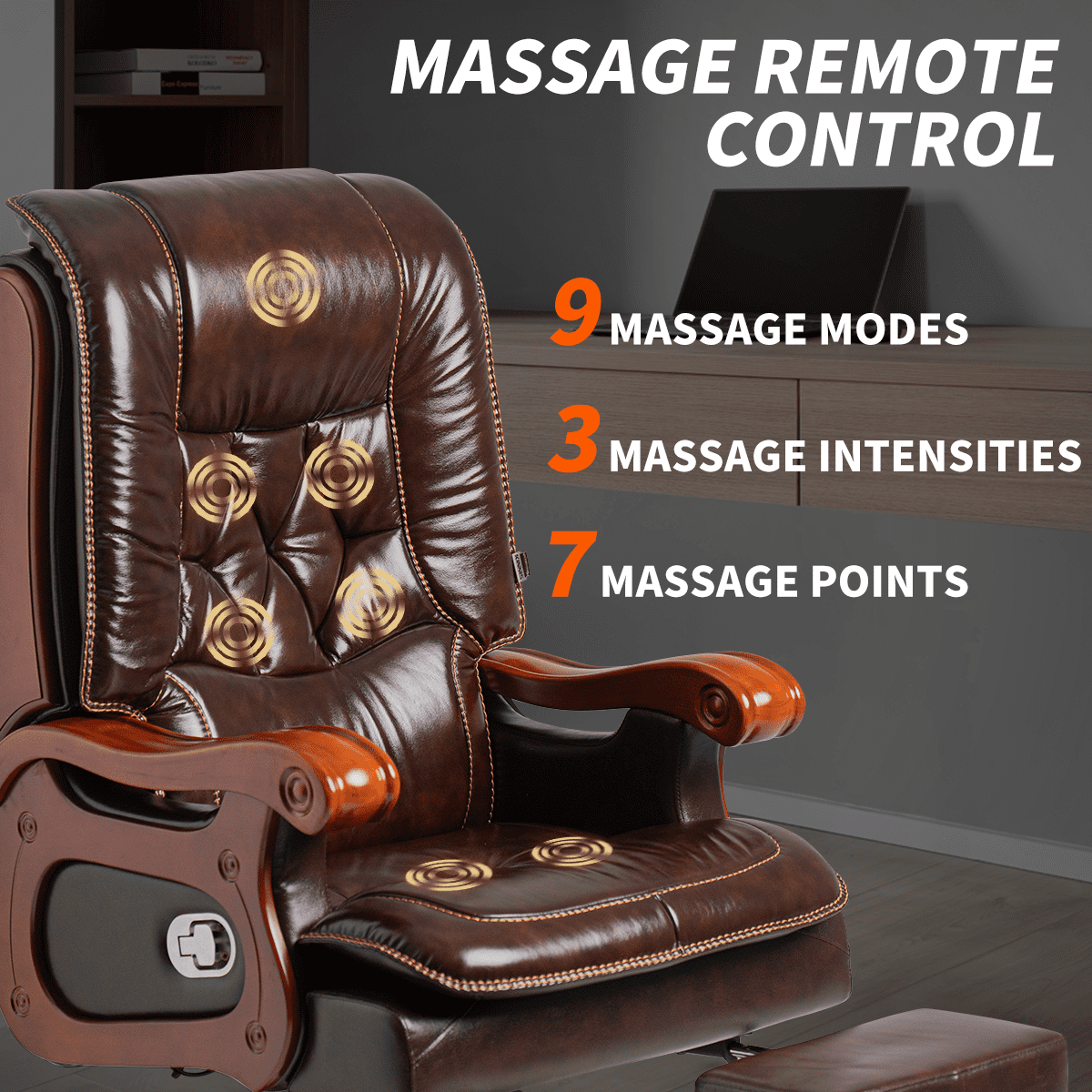 Kinnls Evan Massage Office Chair - GF02A002MA05