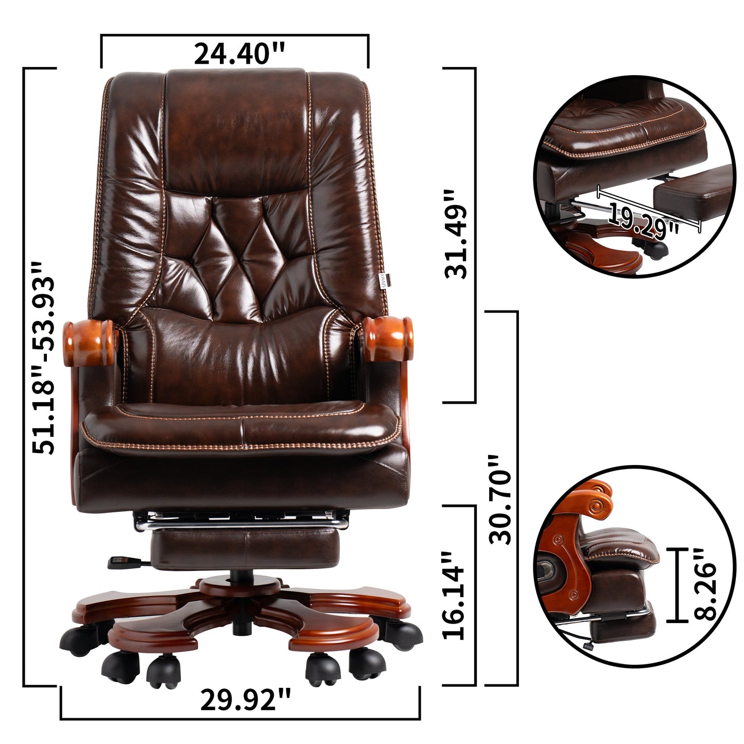 Kinnls Evan Massage Office Chair - GF02A002MA05