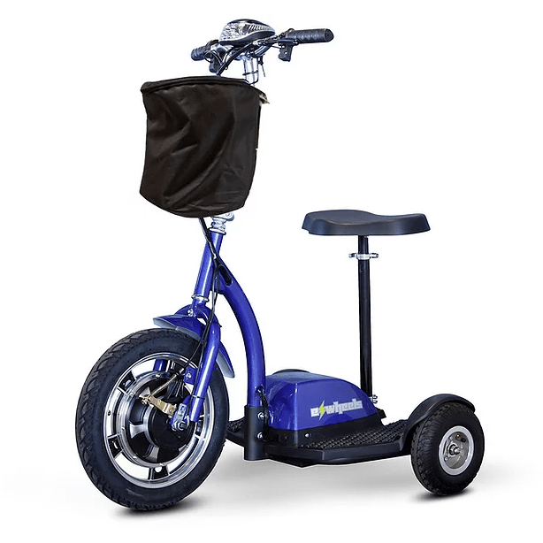 Ewheels stand-n-ride 12v/12ah 350w 3-wheel electric scooter - ew-18