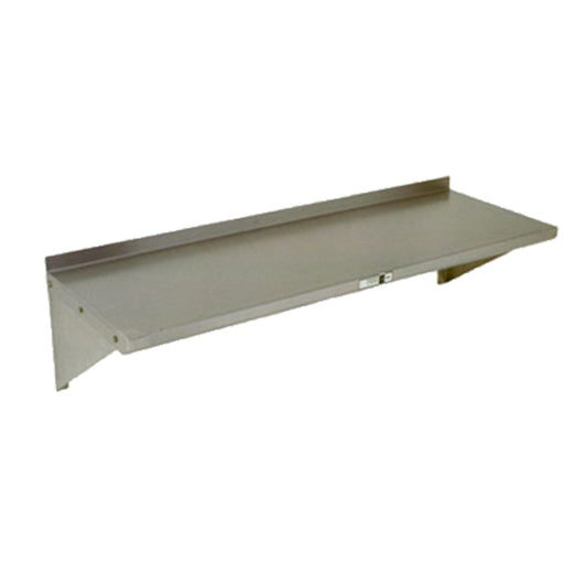 John Boos EWS8-1284 Wall-Mount 84" W x 12" D Shelf - JBEWS81284