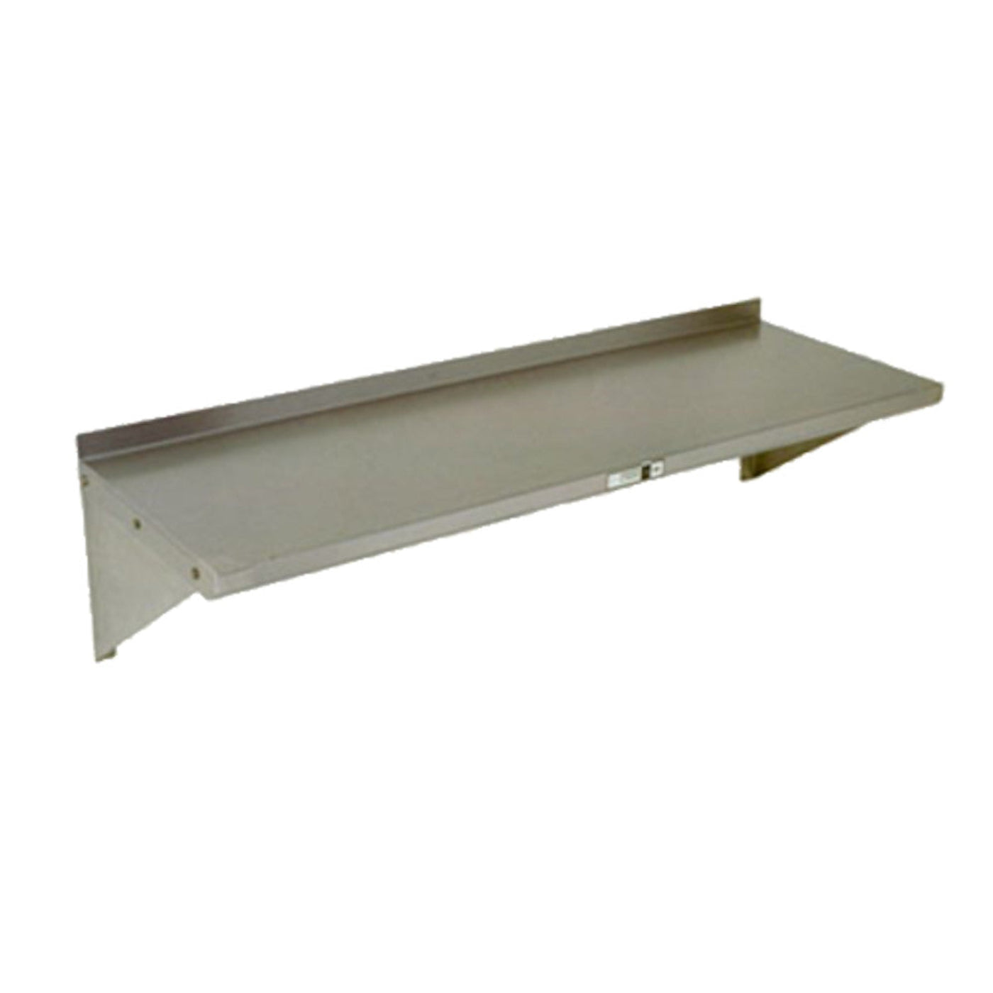 John Boos EWS8-1272 Wall-Mount 72" W x 12" D Shelf - JBEWS81272