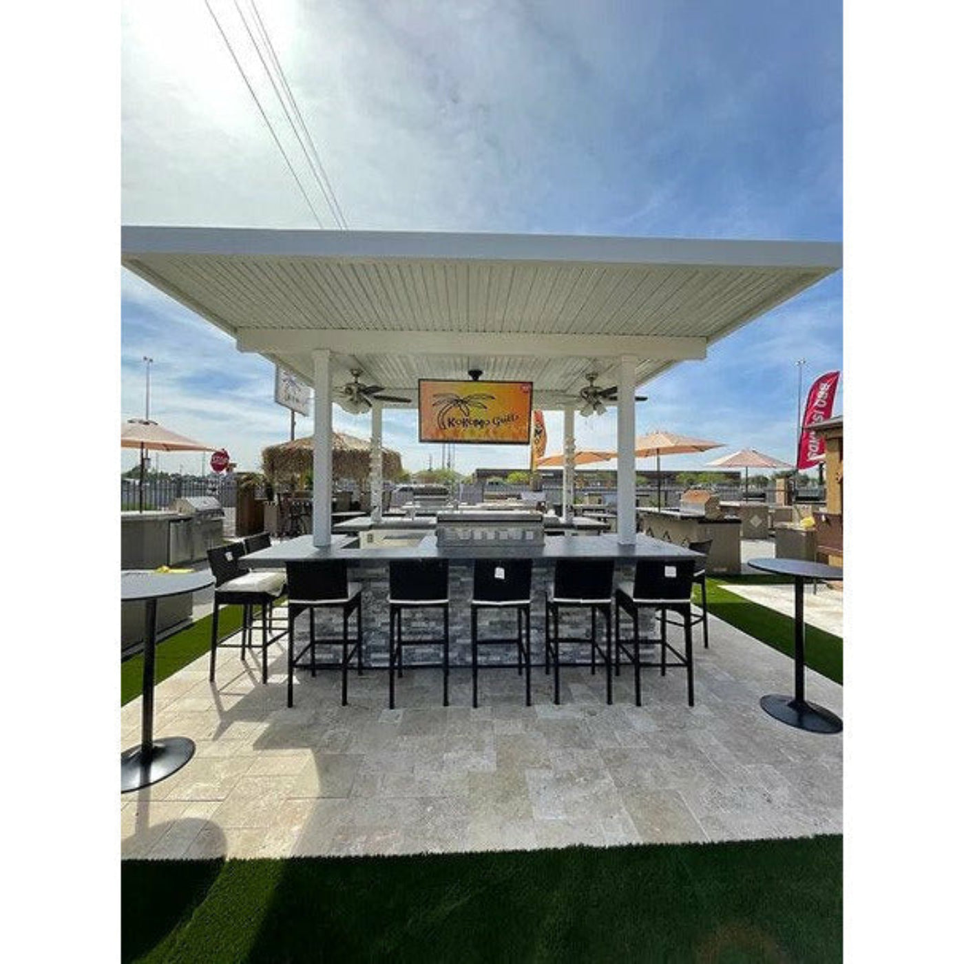 KoKoMo Big Island Sports Bar Outdoor Kitchen Grill - BigIsland