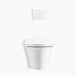 Kohler Veil Intelligent Compact Elongated Dual-Flush Wall Hung Toilet K-5402-0-1