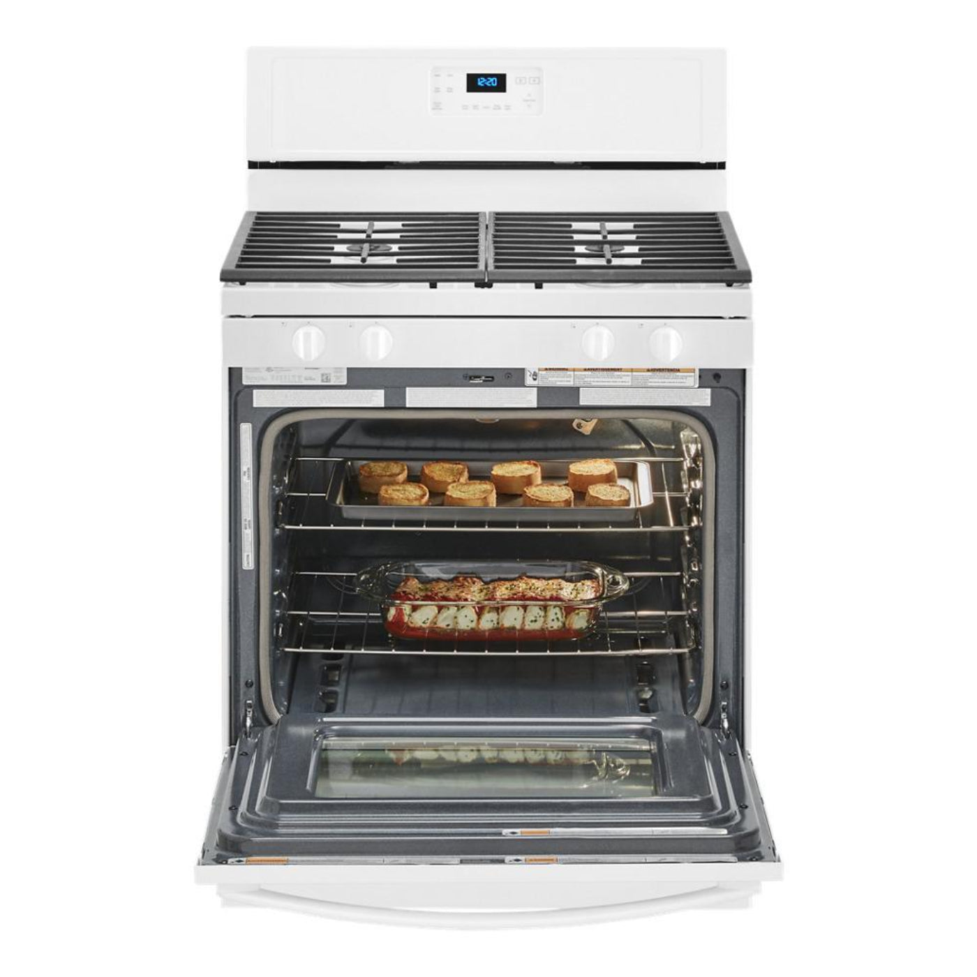 WHIRLPOOL WFG515S0JW 5.0 cu. ft. Whirlpool® gas range with SpeedHeat burner - WFG515S0JW-KT