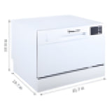 Magic Chef Countertop Dishwasher - MCSCD6W5