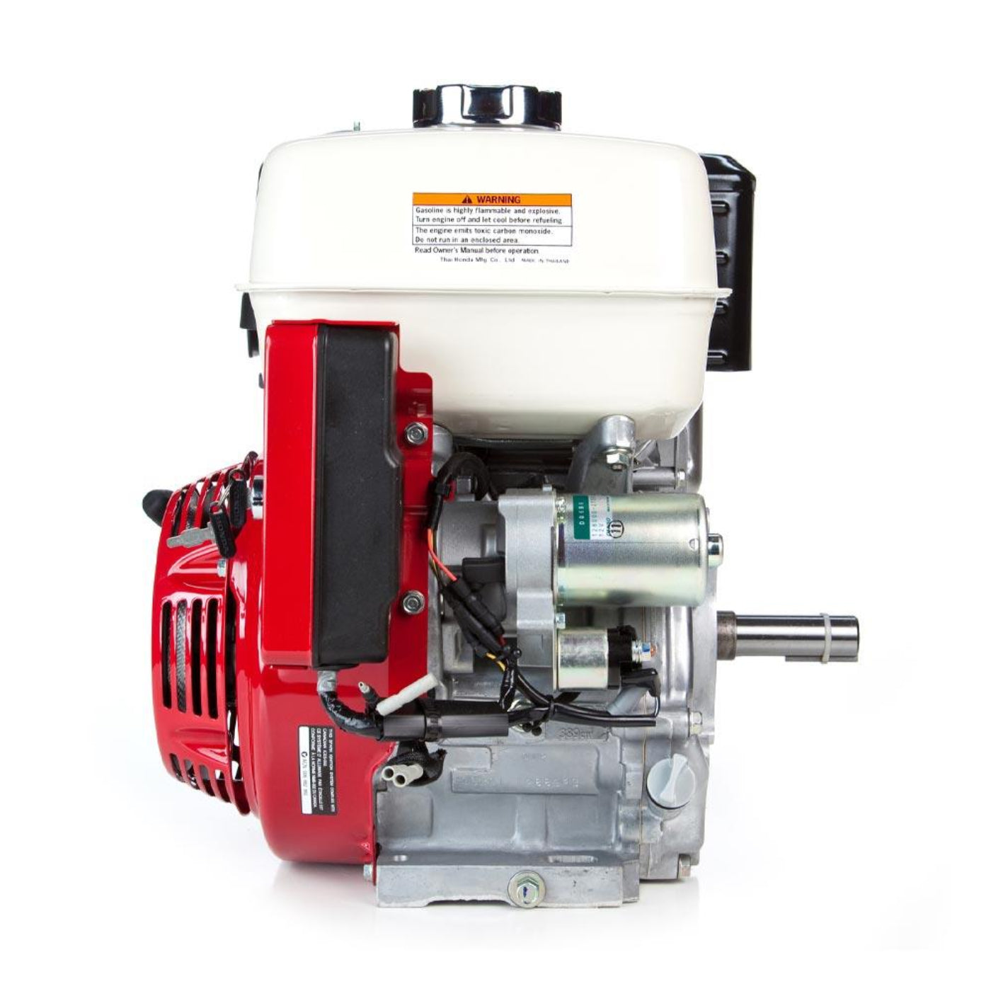 Honda Horizontal Engine with Electric Start - HDA,GX390-QNR2