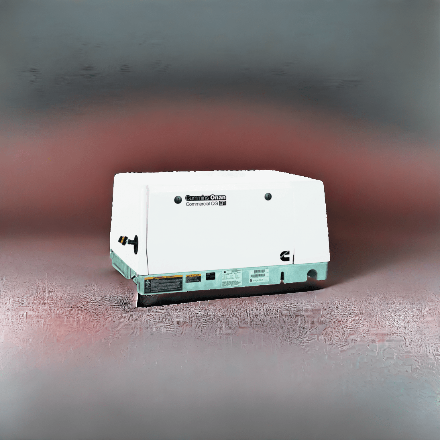 Cummins Onan QG 5500 5.5kW Generator Commercial Mobile Propane or Gas Single Phase 120 Volt Air Cooled New