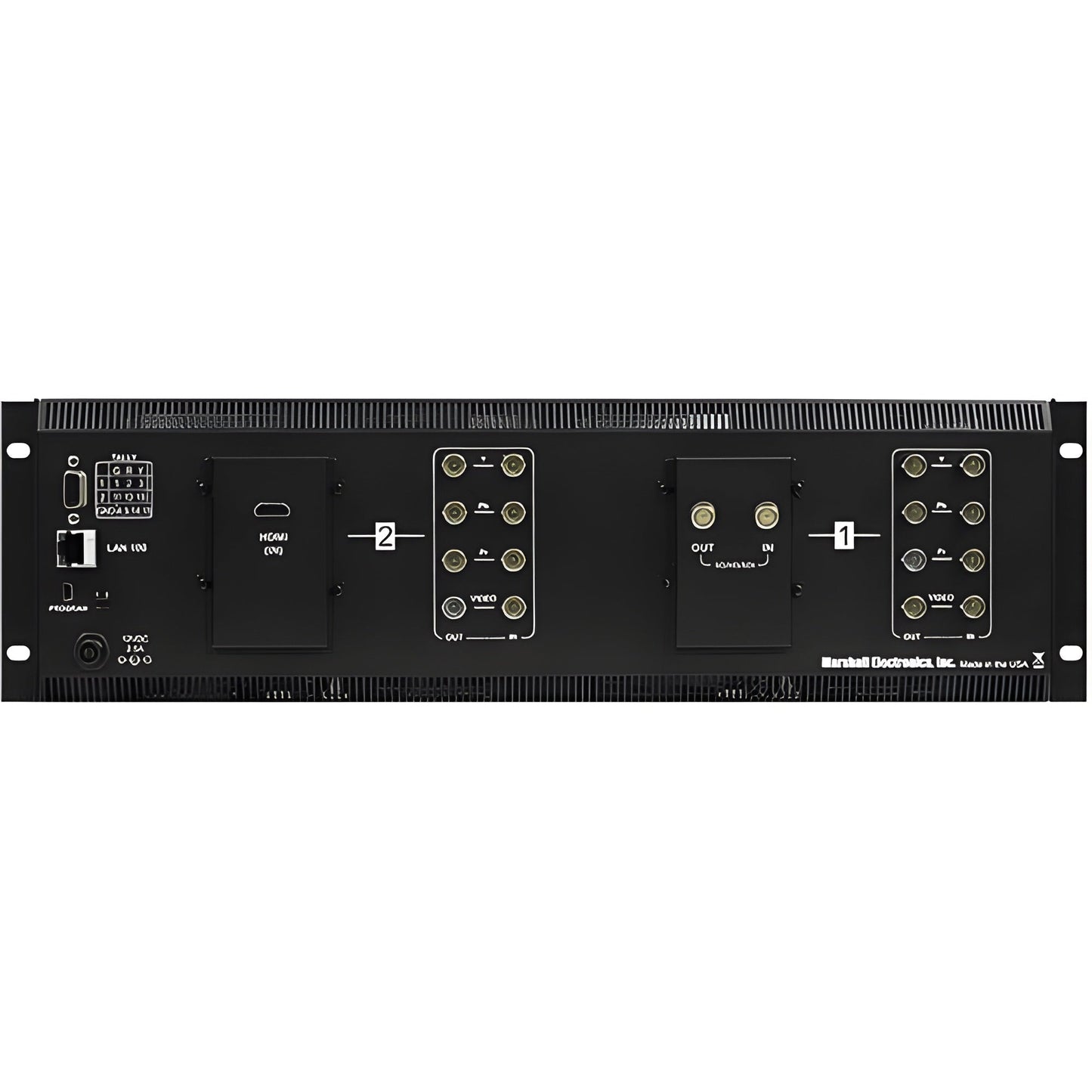 Marshall V-MD702 Dual 7" Modular Design Monitor with Composite and Component loop outs - VMD702