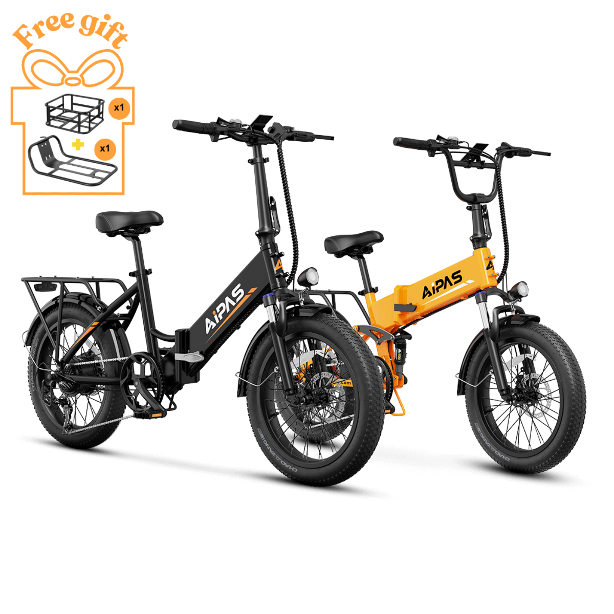 Aipas Ebike Combo Sale F3+A2 - Combo_F3-OR_and_A2E-BK