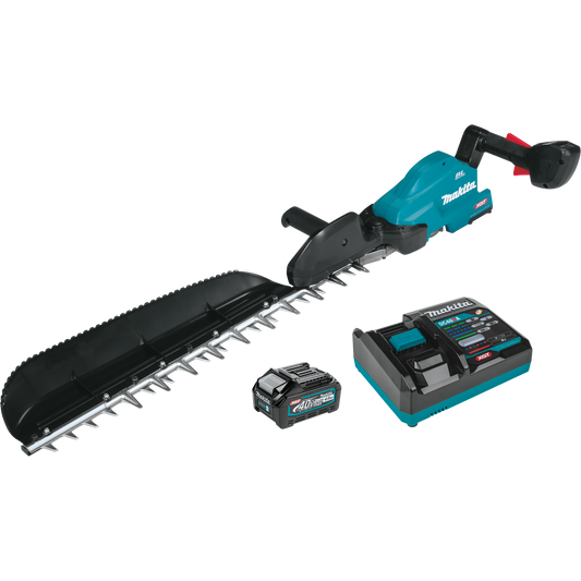 Makita GHU04M1 40V max XGT Brushless Cordless 24" Single Sided Hedge Trimmer Kit (4.0Ah) - GHU04M1