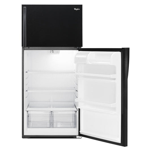 WHIRLPOOL 28-inch Wide Top Freezer Refrigerator - 14 cu. ft. - WRT134TFDB-KT