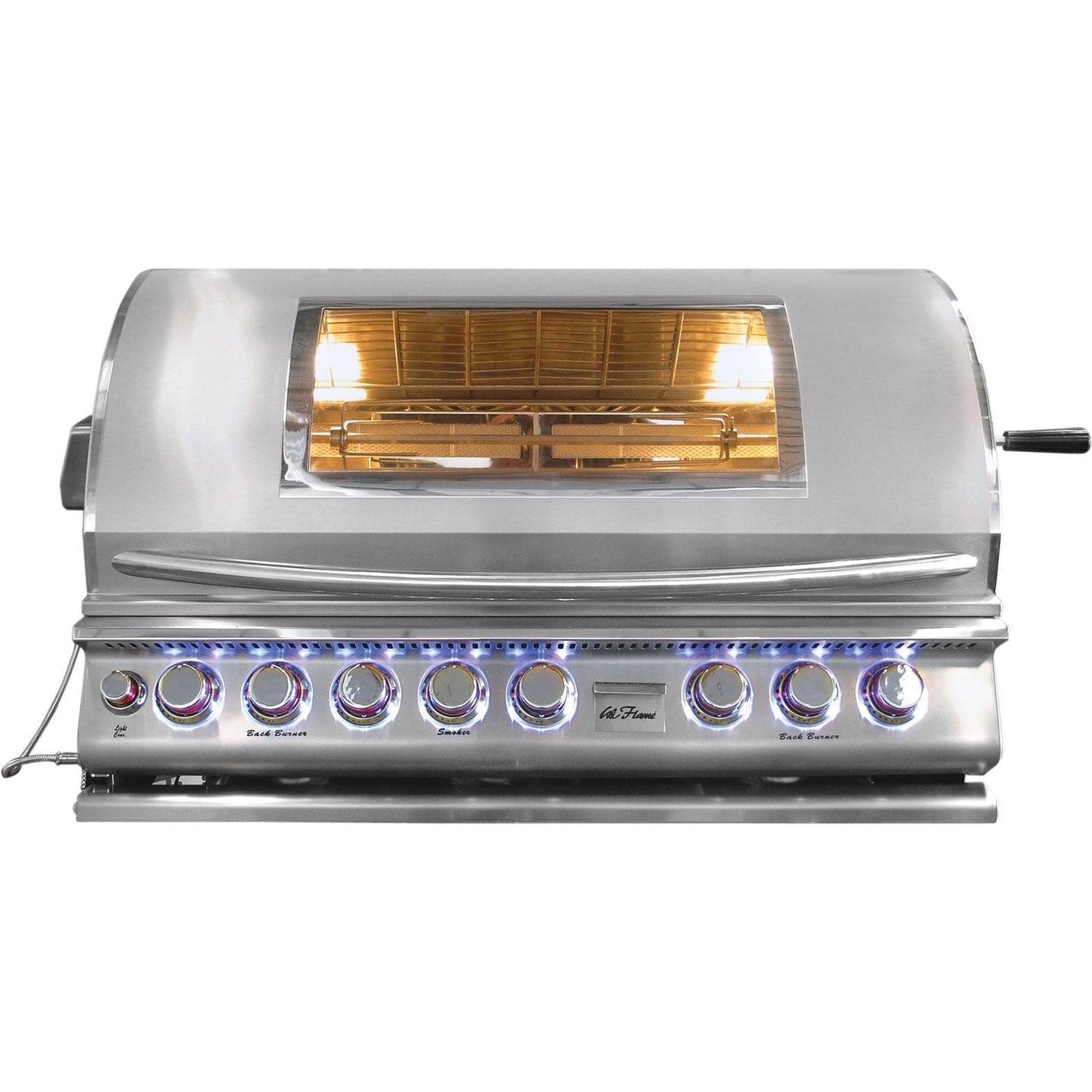 Turbochef Cal Flame Top Gun 40 Inch 5 Burner Built-In Convection Grill BBQ19875CTG - 1782118049628_28