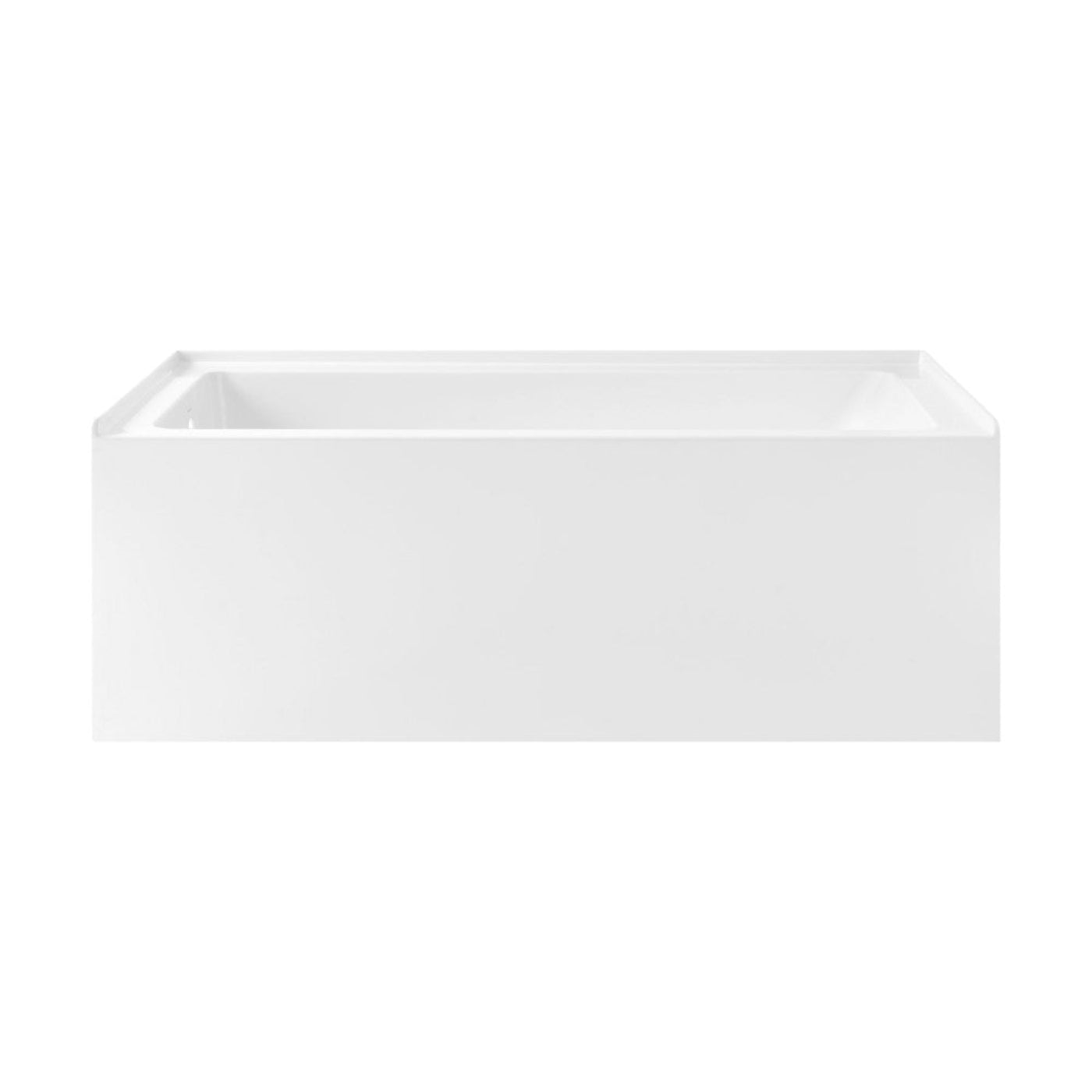 Char-Griller Voltaire 60" x 30" Left Drain Skirted Soaking Bathtub with Apron ADA Height in G - 1769836469670_896