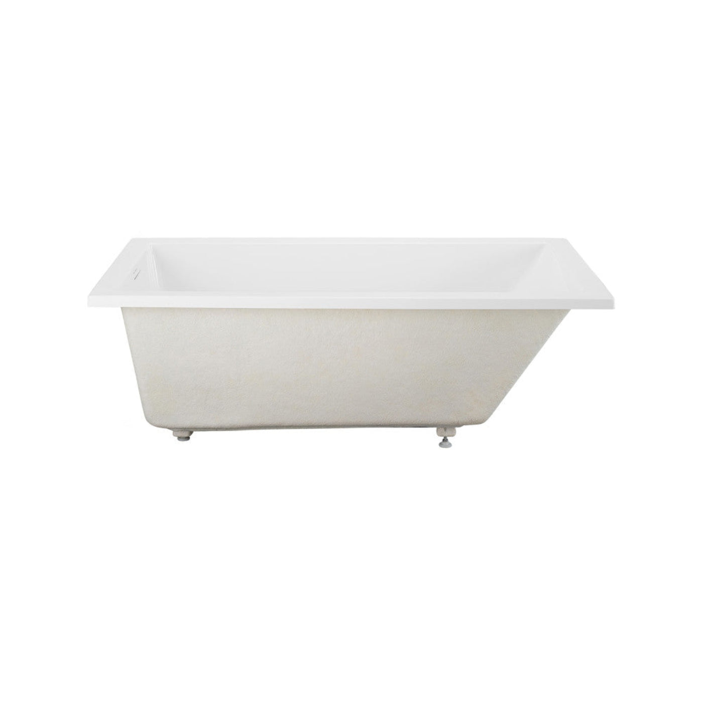 Char-Griller Voltaire 60 x 36 Reversible Drain Soaking Drop-in Bathtub in Glossy White with I - SKU_1769849830453_782