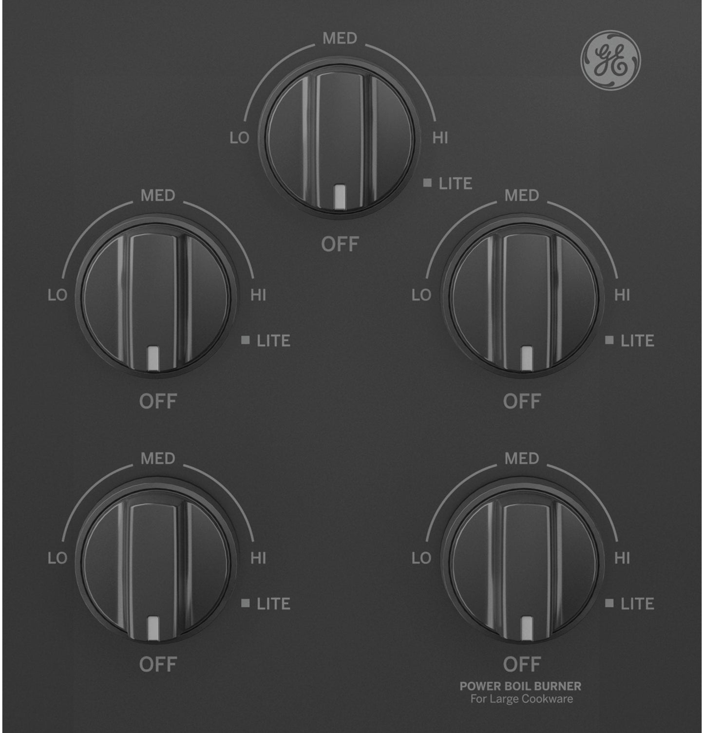 GE APPLIANCES JGP3036DLBB GE(R) 36" Built-In Gas Cooktop with Dishwasher-Safe Grates -JGP3036DLBB-KT