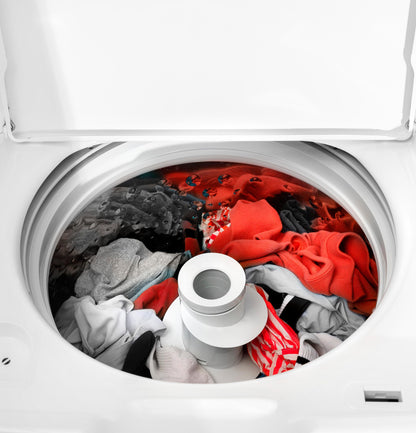 HOTPOINT 4.0 cu. ft. Capacity Washer with Stainless Steel Basket,Cold Plus and Water Level Control - HTW265ASWWW-KT