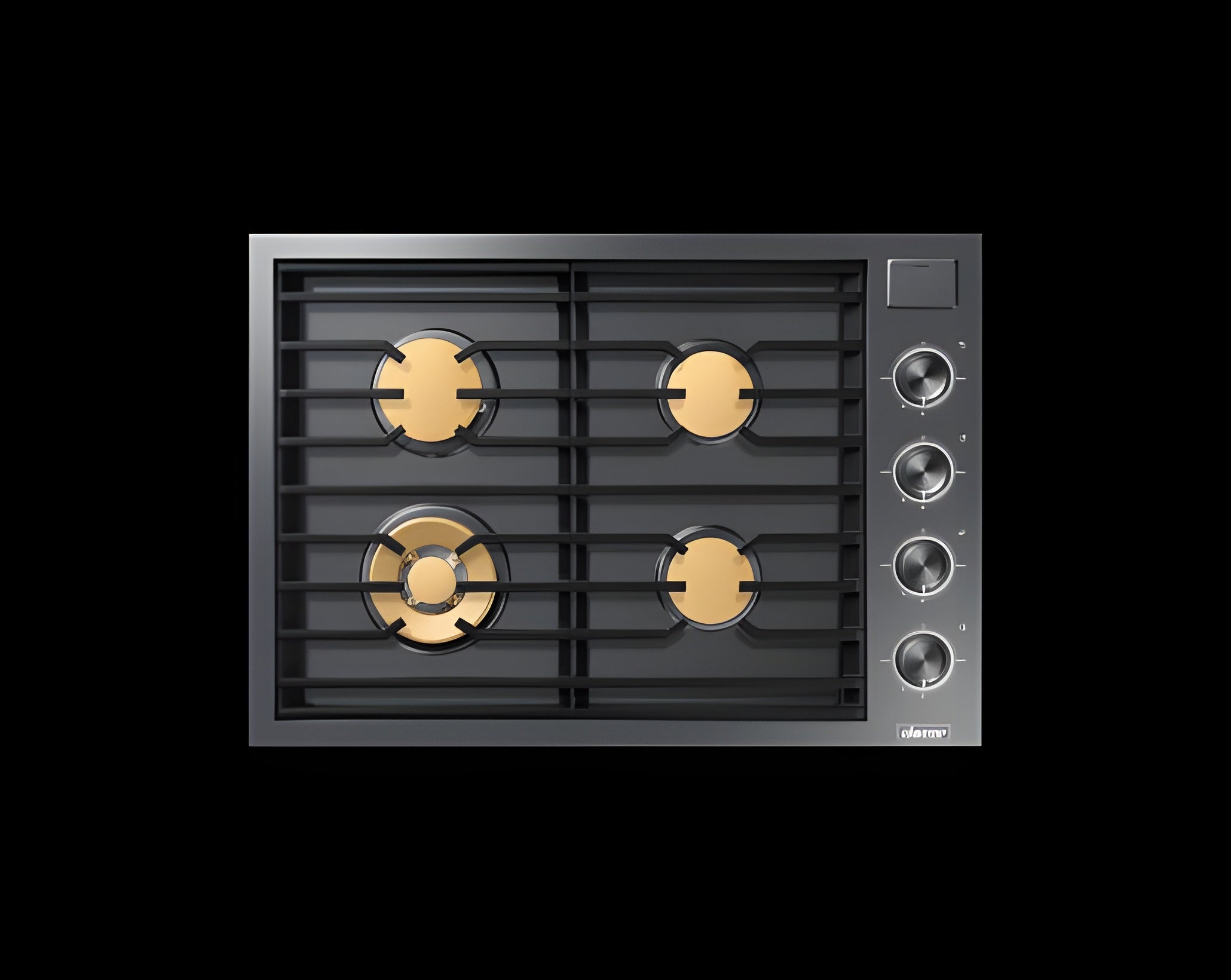 DACOR  30" Gas Cooktop, Graphite Stainless Steel, Natural Gas - DTG30M954FM-KT