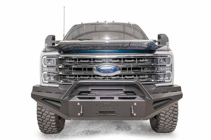 Fab Fours Red Steel FS23-RS5962-1 Ford F450/F550 Superduty 2023-2025 Front Bumper Winch Ready Pre-Runner Guard