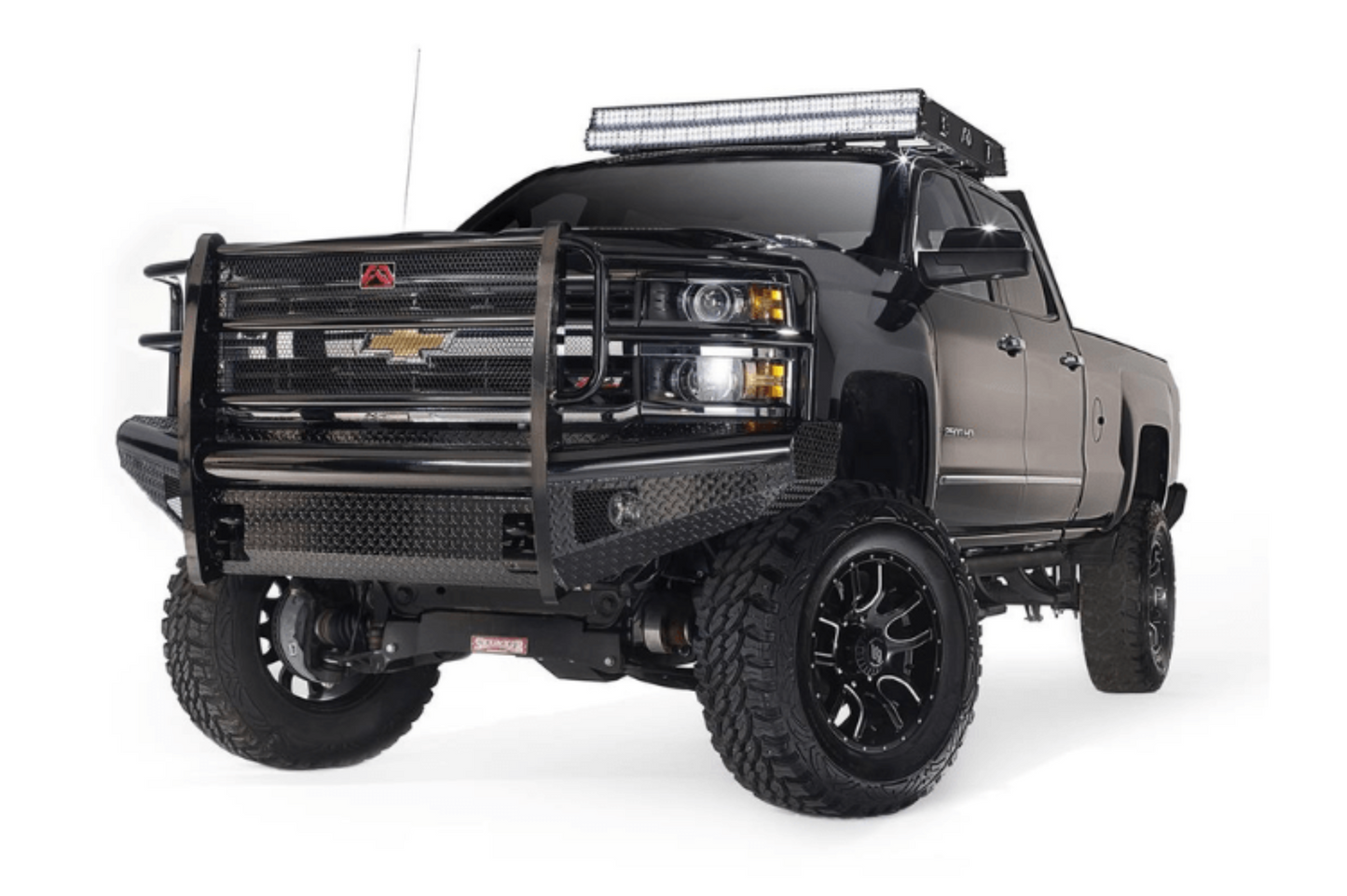 Fab Fours Universal Roof Rack 48" with 2-stage Matte Black Powder Coat Finish RR48-1 2001-2019 GMC Sierra 1500