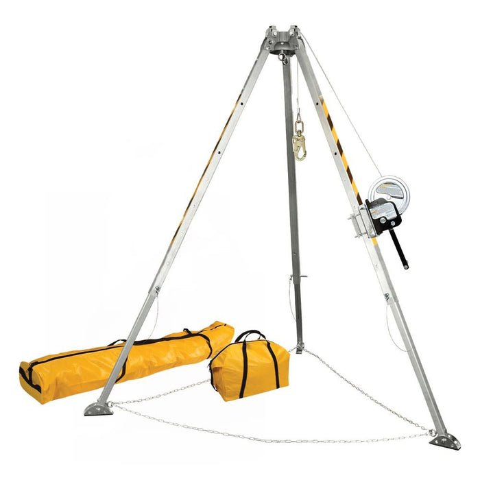 FallTech 8' Confined Space Tripod System with 60' Winch - 7507 PRIME