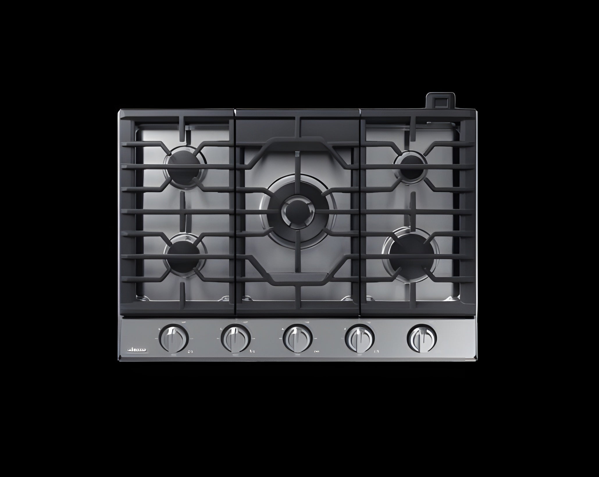 DACOR Transitional 30" Gas Cooktop, Silver Stainless Steel, Natural Gas/Liquid Propane - DTG30P875NS-KT