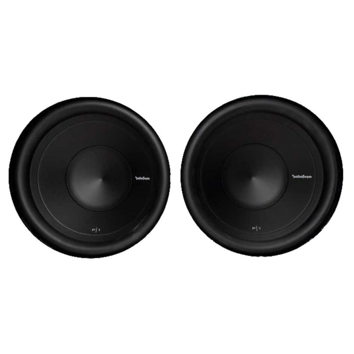 Rockford Fosgate 1000W Punch Dual P1 10 Inch Loaded Subwoofer Enclosure 4 Pack - 194138