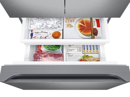 SAMSUNG REFRIGERATION   FRENCH DOOR   3DR - RF22A4221SR-KT