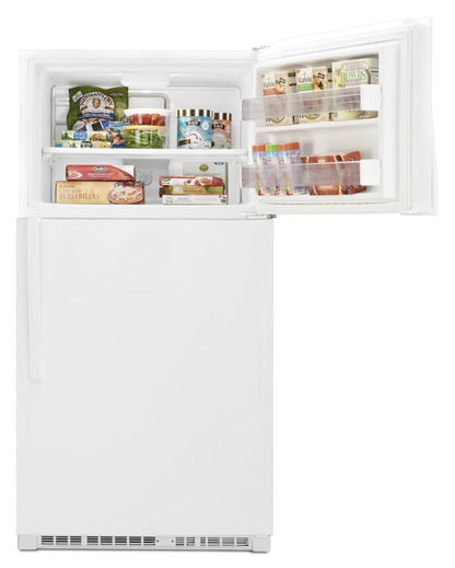 WHIRLPOOL 33-inch Wide Top Freezer Refrigerator - 21 cu. ft. - WRT511SZDW-KT