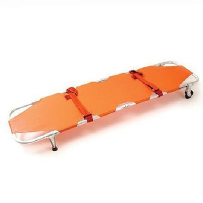 Ferno 11 Folding Emergency Stretcher with Wheels and Posts - FNO-0101110