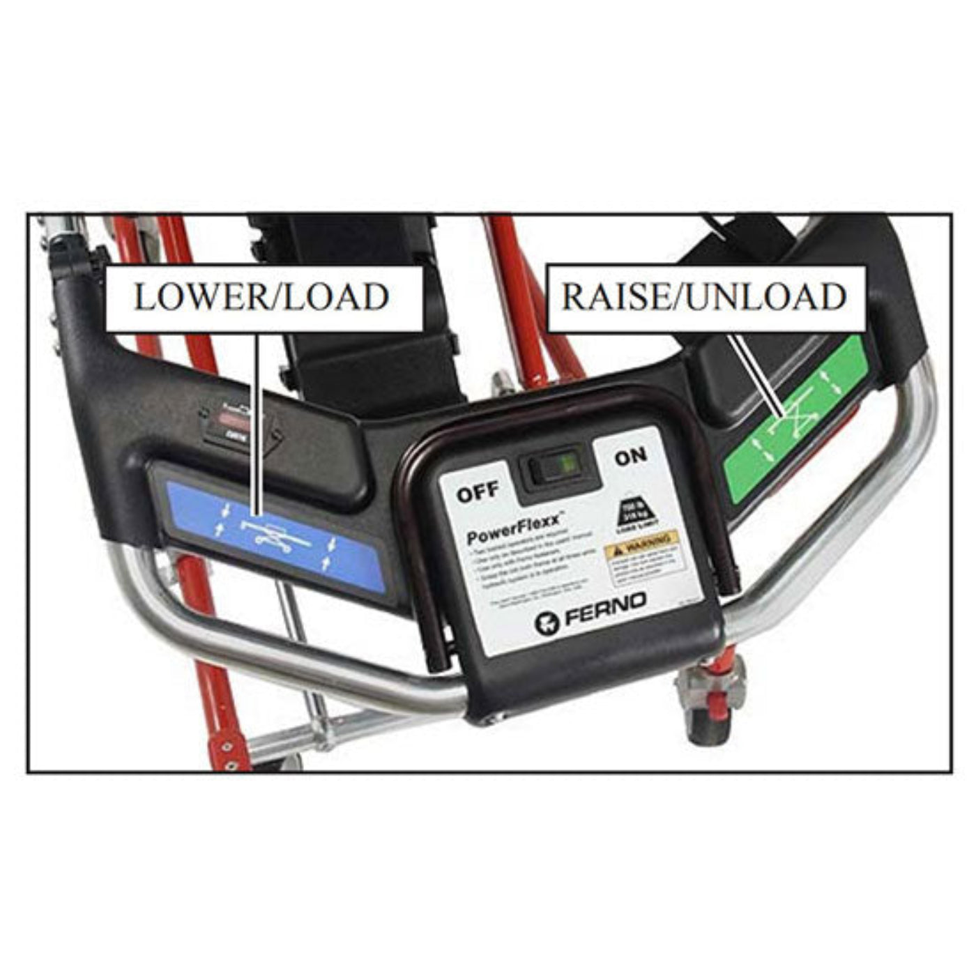 Ferno 56 POWERFlexx Raise/Lower Touch Pad Kit - FNO-190-1459