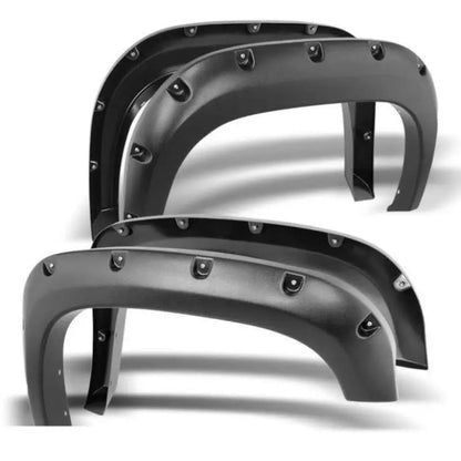 FF-NITI01-SM-PKT Black Horse 2004-2015 Nissan Titan Fender Flare - BLKITI01SMPKT