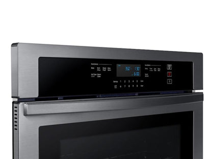 SAMSUNG NV51T5511SG 30" Smart Single Wall Oven in Black Stainless Steel - NV51T5511SG-KT