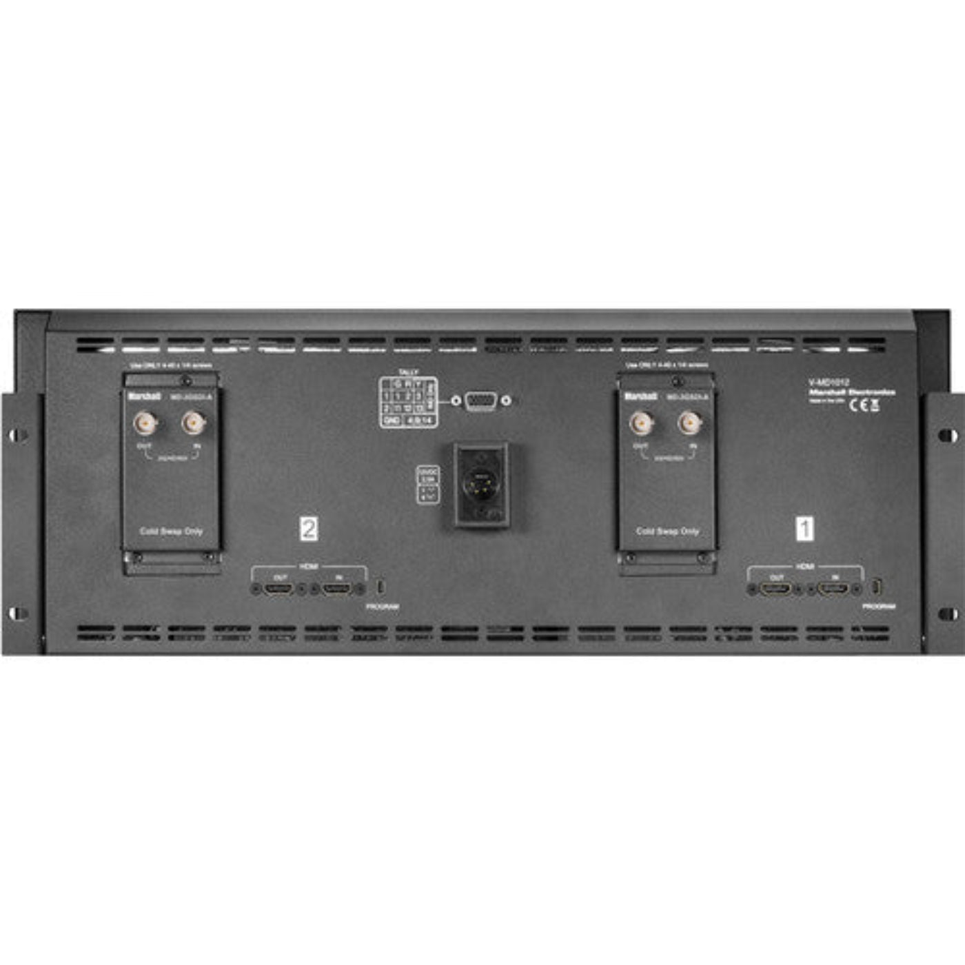 Marshall V-MD1012 Dual modular 10.0" LCD Rack Monitor - VMD1012