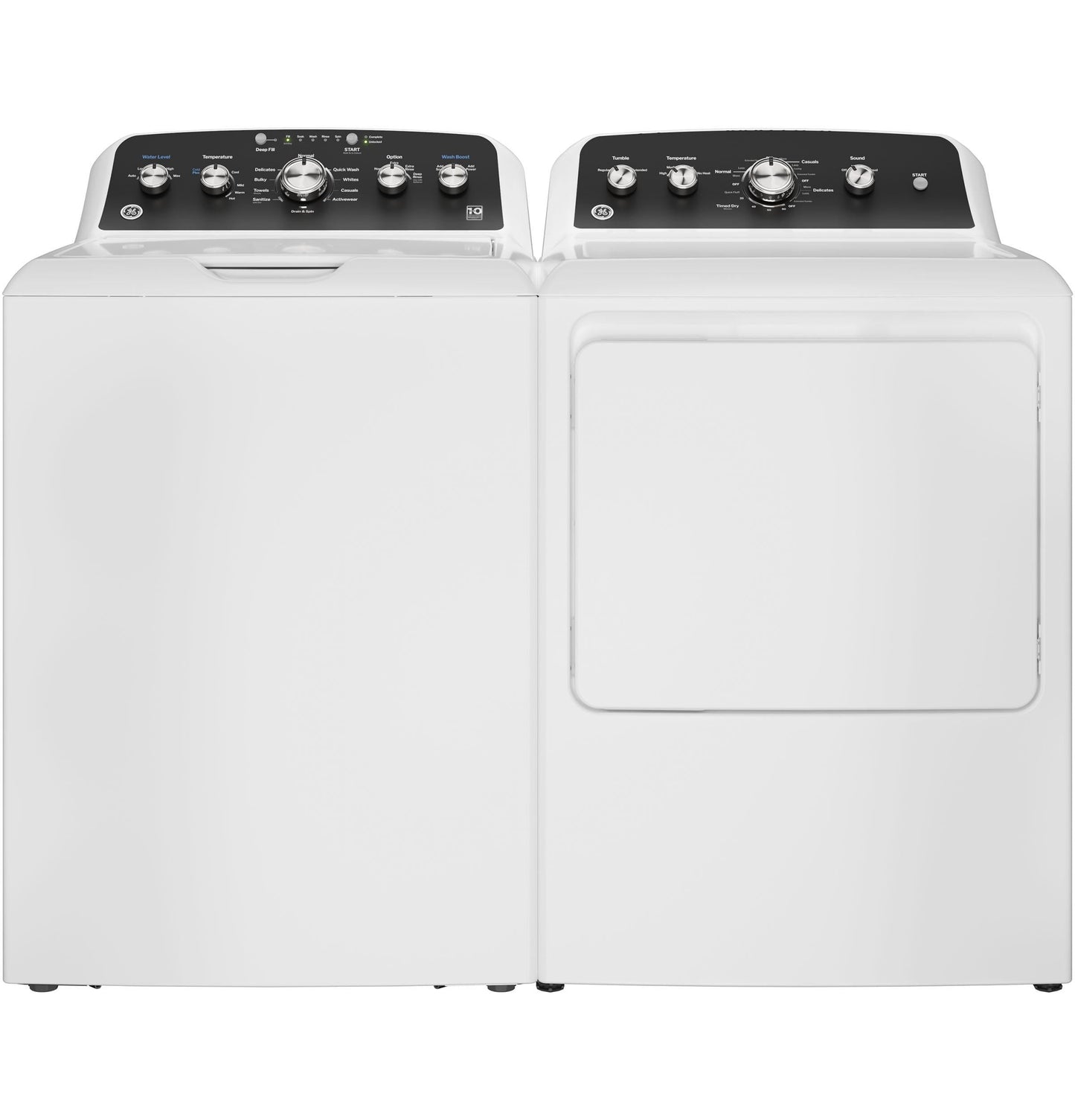 GE APPLIANCES GTW485ASWWB GE(R) 4.5 cu. ft. Capacity Washer with Stainless Steel&#x00A0;Basket, Cold&#x00A0;Plus and Wash Boost&#x200B; - GTW485ASWWB-KT