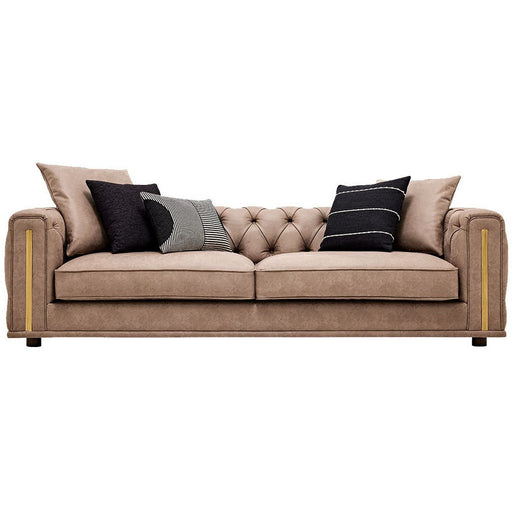 Enza Home US Sirona 3,5 Seat Sofa - 2110 - K1 - 11505 Dark Taupe - AR:101 - KR:110 - 1434089