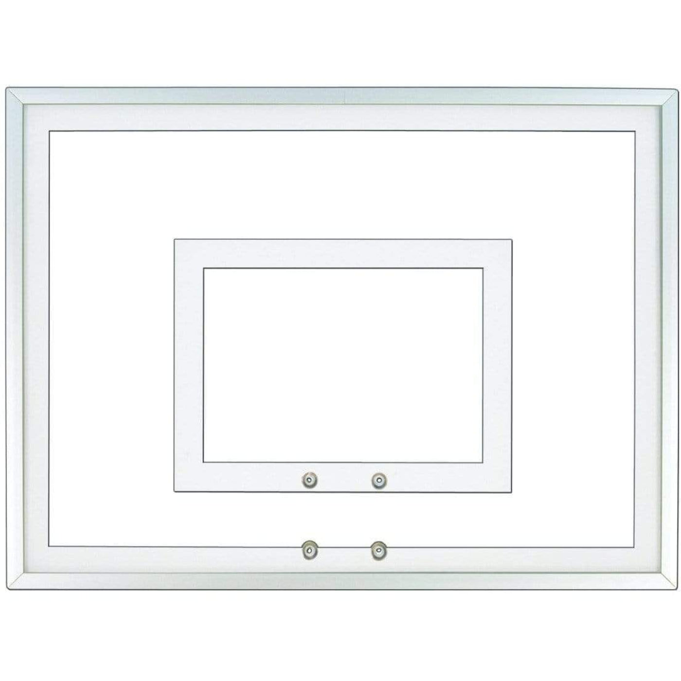 First Team 36" X 54" (1/4" Thick) Tempered Glass Backboard FT216