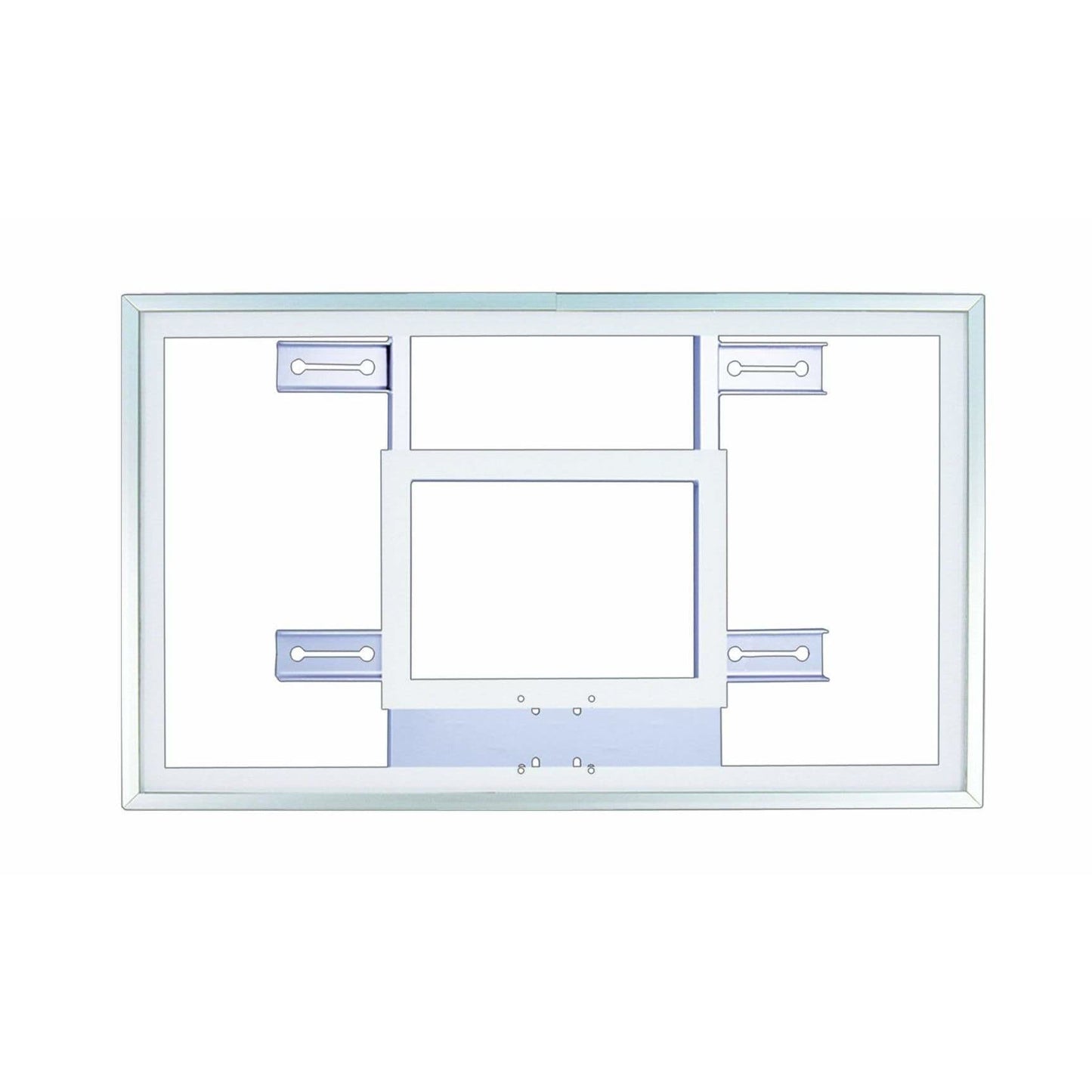 First Team 42" X 72" (1/2" Thick) Framed Acrylic Backboard w/FT42-HFM FT222H - FT222H
