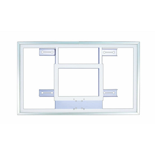 First Team 42" X 72" (1/2" Thick) Framed Acrylic Backboard w/FT42-HFM FT222H - FT222H
