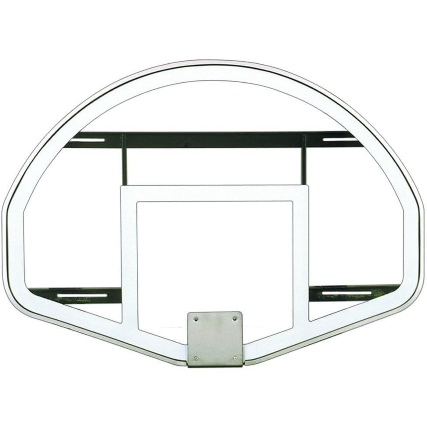 First Team 39" X 54" Fan-Shaped Glass Backboard FT233 - FT233