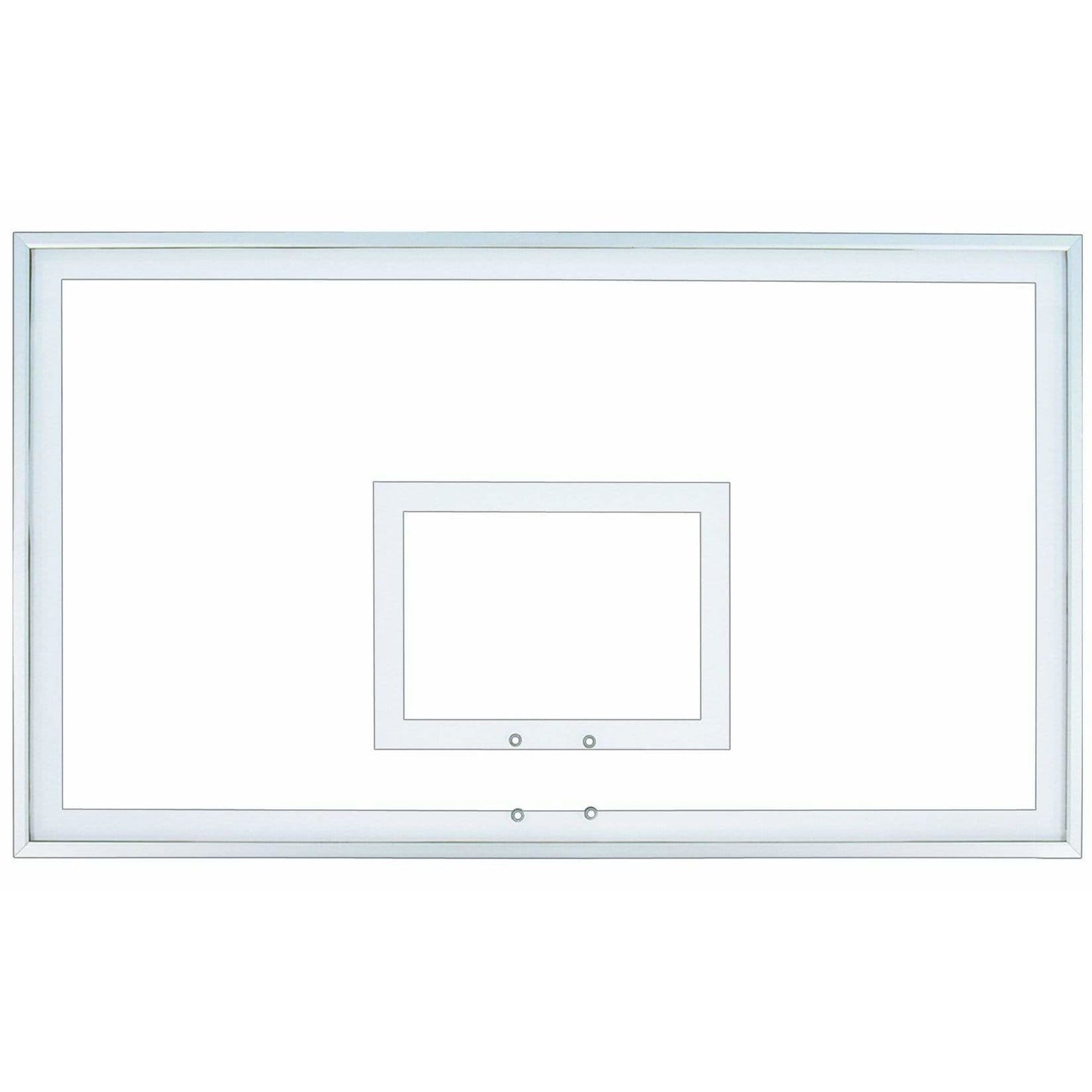 First Team 42" X 72" (1/2" Thick) Framed Acrylic Backboard FT222