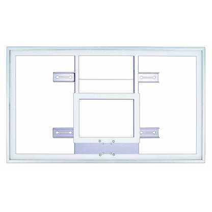 First Team 42" X 72" (1/2" Thick) Framed Acrylic Backboard w/FT42-HFM FT222H