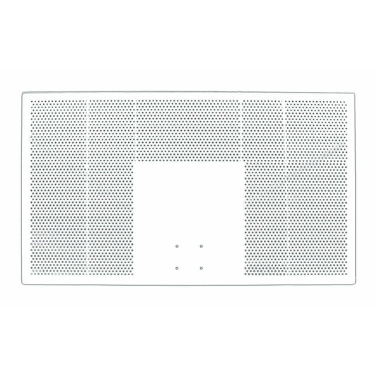 First Team 42" X 72" Perforated Aluminum Backboard FT267 - FT267